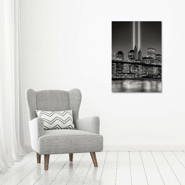 Verticale foto op canvas Manhattan, New York