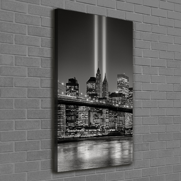 Verticale foto op canvas Manhattan, New York