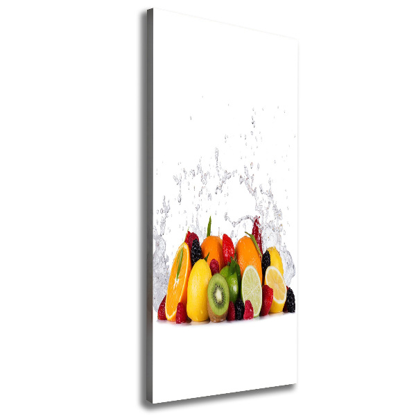Verticale foto op canvas Fruit