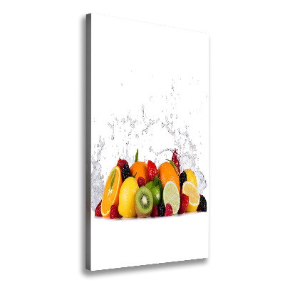 Verticale foto op canvas Fruit