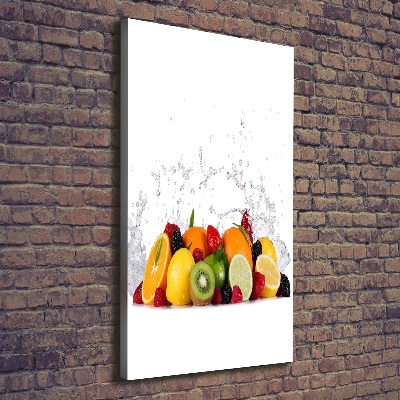 Verticale foto op canvas Fruit