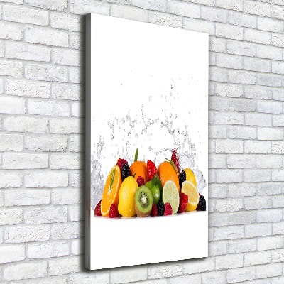 Verticale foto op canvas Fruit