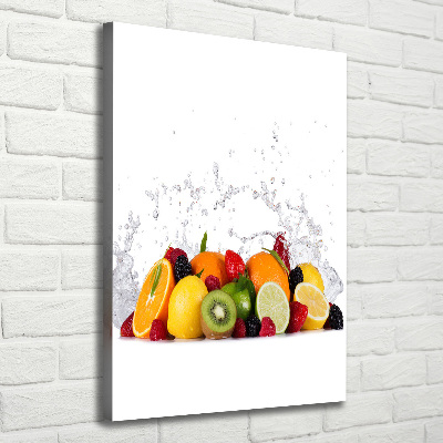Verticale foto op canvas Fruit