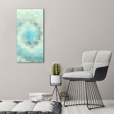 Verticaal canvasschilderij Abstracte achtergrond