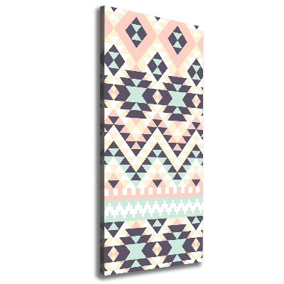 Verticale foto op canvas Etnische achtergrond