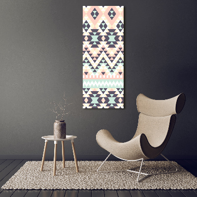 Verticale foto op canvas Etnische achtergrond