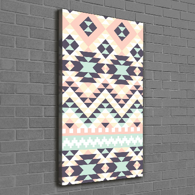 Verticale foto op canvas Etnische achtergrond