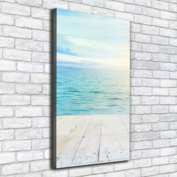 Verticale canvasfoto Tropisch strand