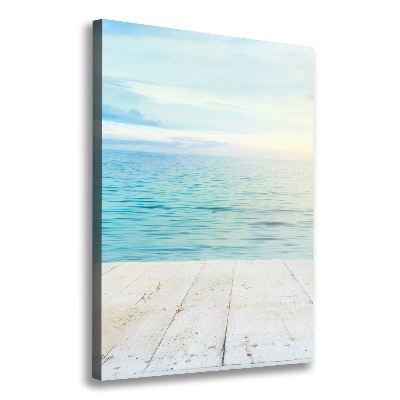 Verticale canvasfoto Tropisch strand