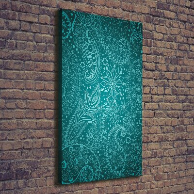 Verticaal schilderij op canvas Ornamenten