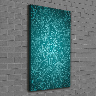 Verticaal schilderij op canvas Ornamenten