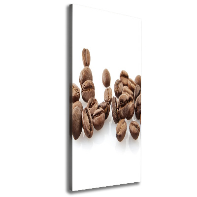 Verticaal canvasschilderij Koffiebonen