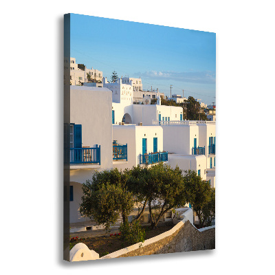 Verticale foto op canvas Mykonos, Griekenland