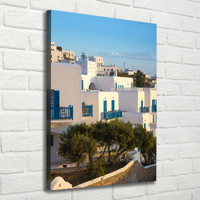 Verticale foto op canvas Mykonos, Griekenland