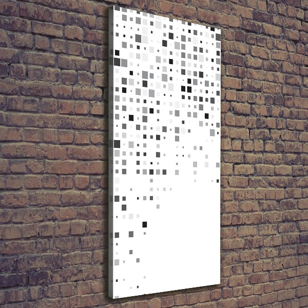 Verticale foto op canvas Abstracte vierkanten