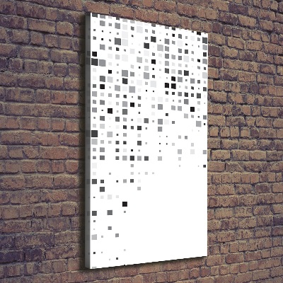 Verticale foto op canvas Abstracte vierkanten