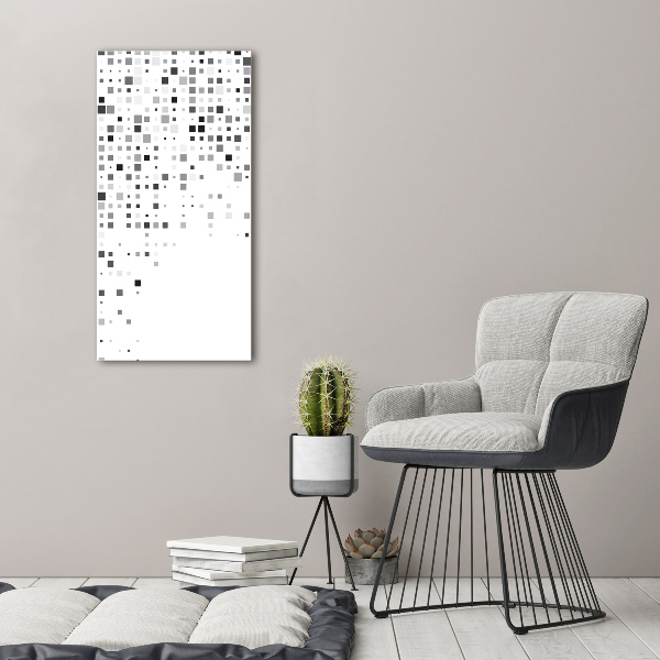 Verticale foto op canvas Abstracte vierkanten