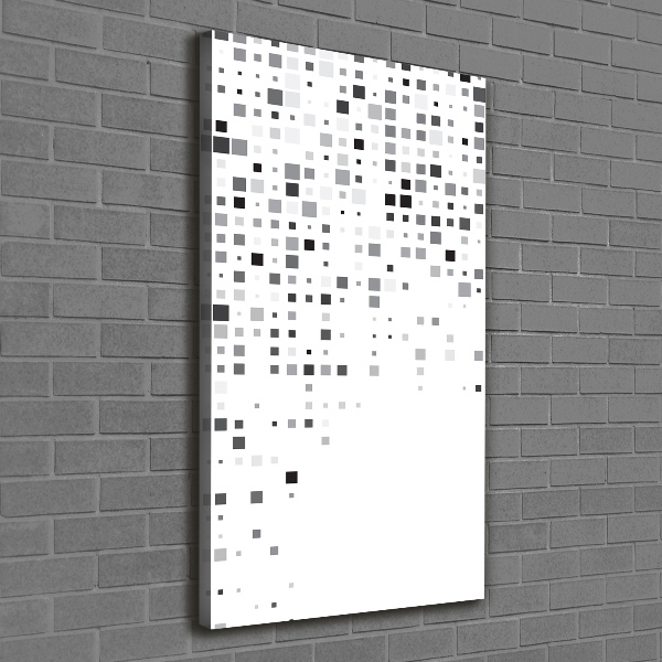 Verticale foto op canvas Abstracte vierkanten