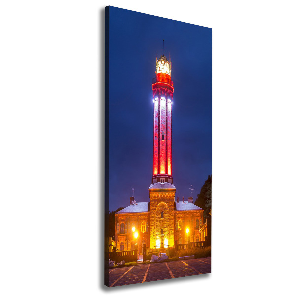 Verticale canvasfoto Niechorze Polen