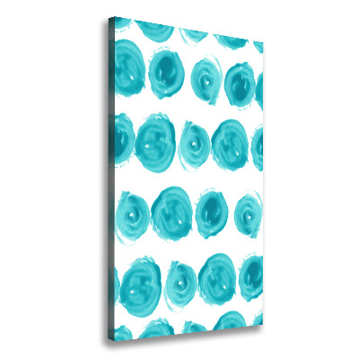 Verticale canvasfoto Stippen