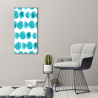 Verticale canvasfoto Stippen