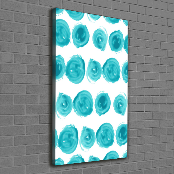 Verticale canvasfoto Stippen