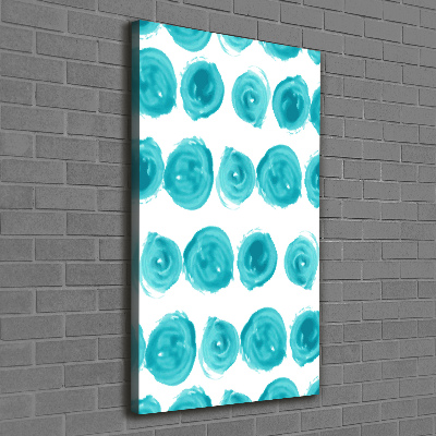 Verticale canvasfoto Stippen