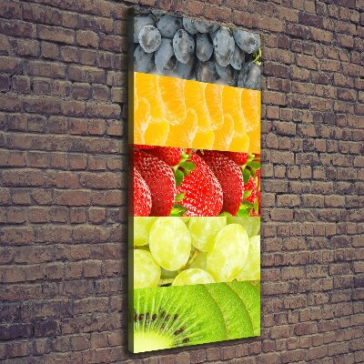 Verticale foto op canvas Fruit
