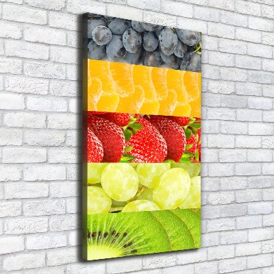 Verticale foto op canvas Fruit