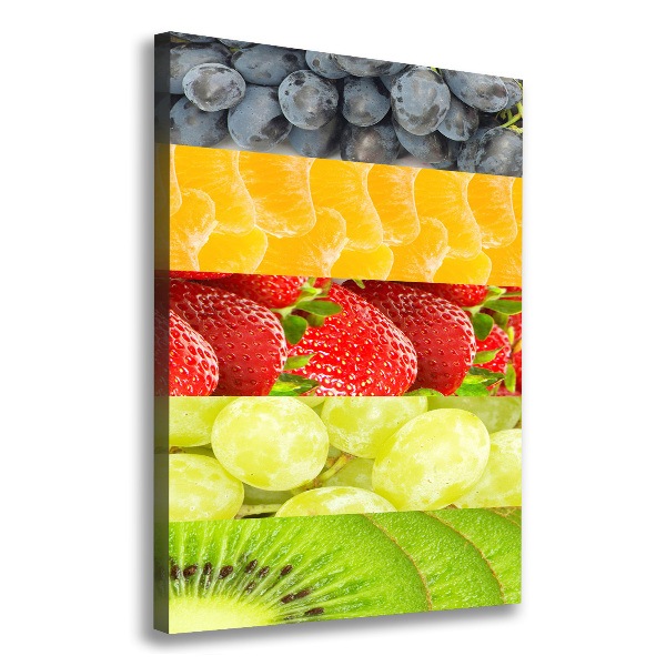 Verticale foto op canvas Fruit