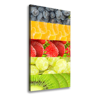 Verticale foto op canvas Fruit