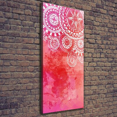 Verticale foto op canvas Ornamenten