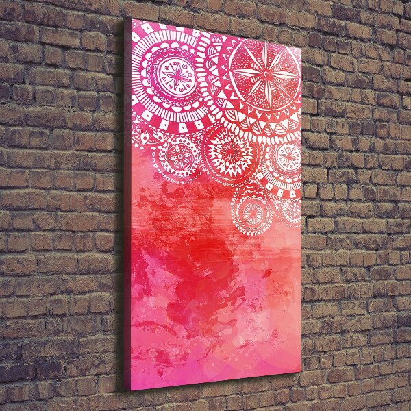 Verticale foto op canvas Ornamenten