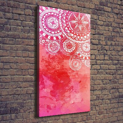 Verticale foto op canvas Ornamenten