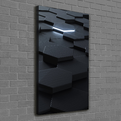 Verticale canvasfoto Abstractie