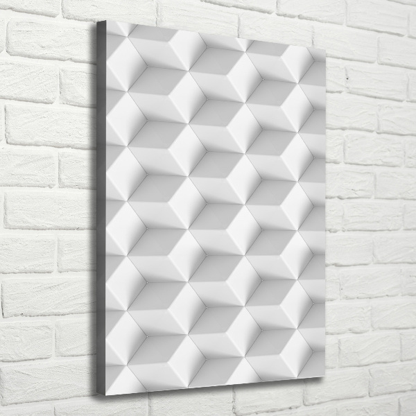 Verticale foto op canvas 3D-abstractie