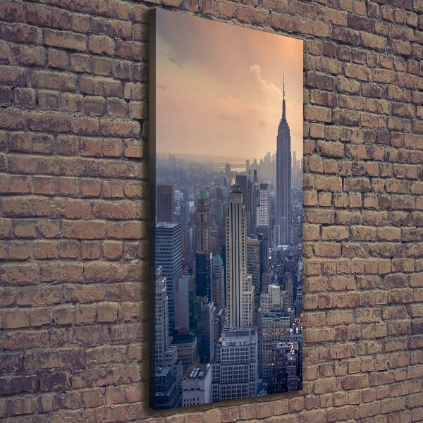 Verticale foto op canvas Manhattan, New York