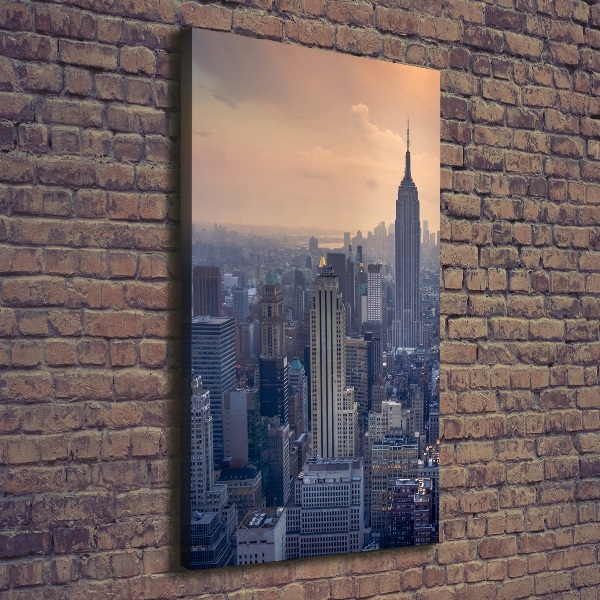 Verticale foto op canvas Manhattan, New York