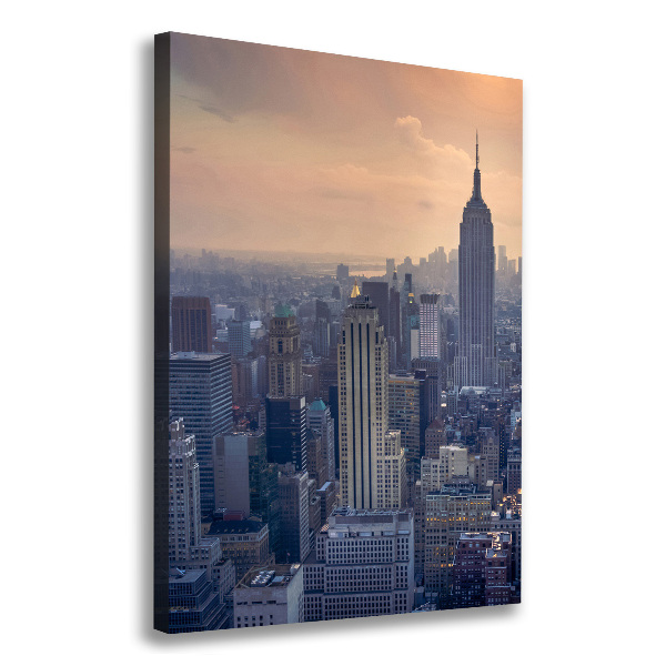 Verticale foto op canvas Manhattan, New York