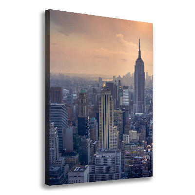 Verticale foto op canvas Manhattan, New York