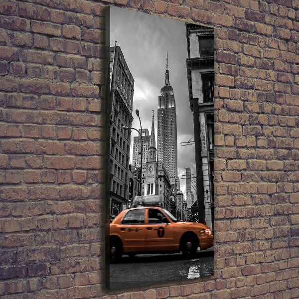 Verticale canvasfoto New York