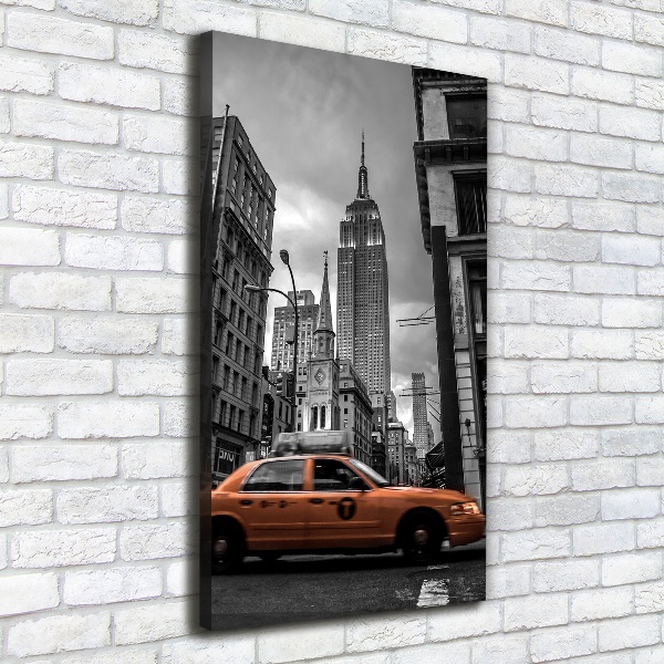 Verticale canvasfoto New York