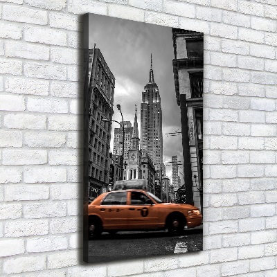 Verticale canvasfoto New York