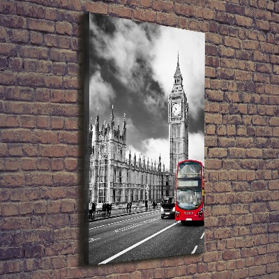 Verticale foto op canvas Big Ben Londen