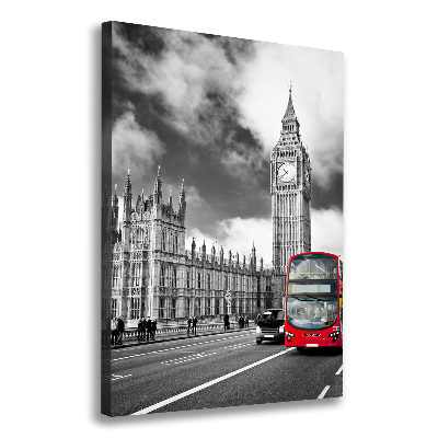 Verticale foto op canvas Big Ben Londen