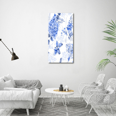 Verticaal canvasschilderij Zonder