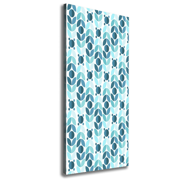 Verticaal schilderij op canvas Geometrische achtergrond