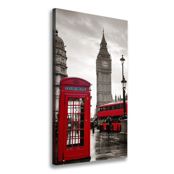 Verticale foto op canvas Big Ben Londen
