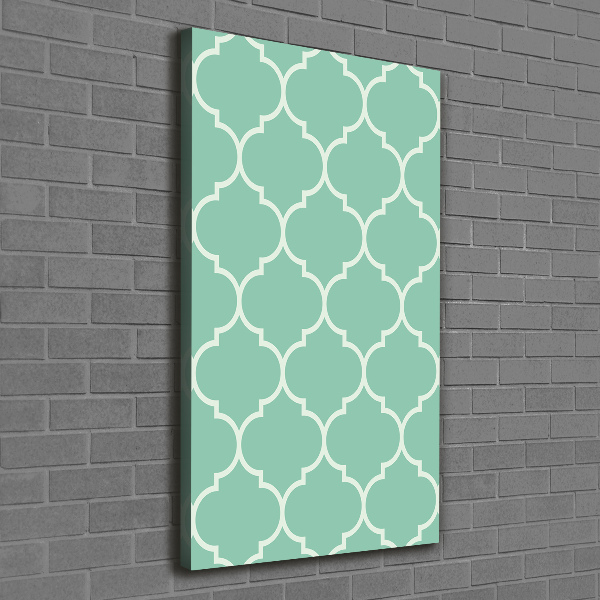 Verticale canvasfoto Marokkaanse achtergrond