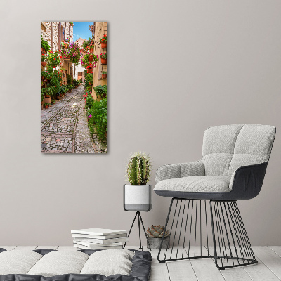 Verticale foto op canvas Umbrië, Italië